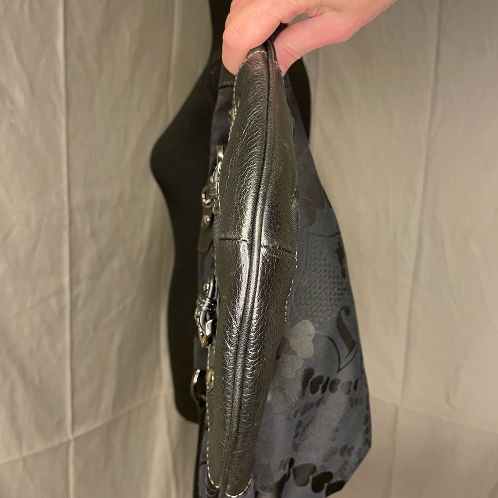 Juicy Couture Vintage Y2K Black and Gray Purse - Picture 4 of 15